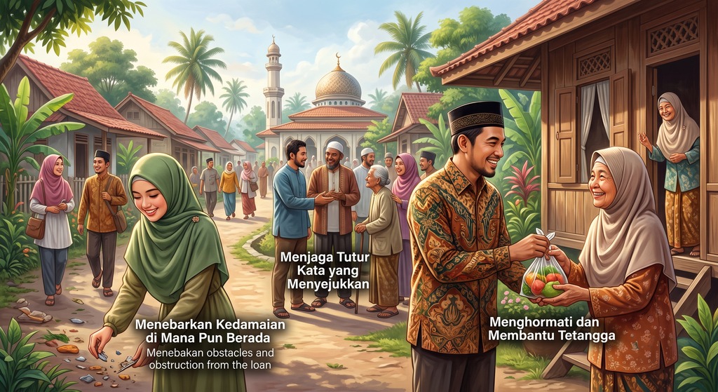 Senyum dan Kebaikan Sederhana: Wajah Islam yang Menyejukkan Hati Sesama
