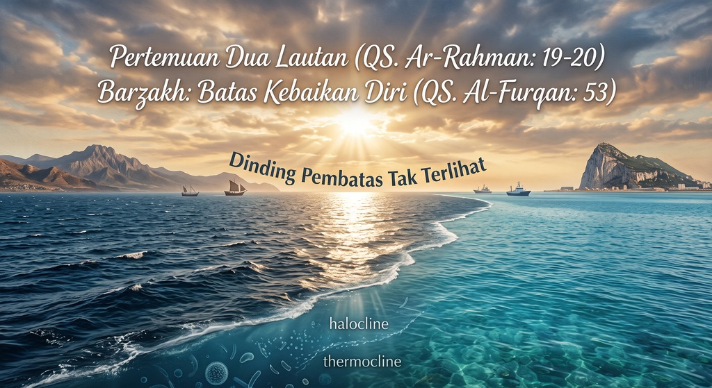 Pertemuan Dua Lautan yang Tak Bercampur: Membaca Isyarat Alam dan Menjaga Batas Kebaikan Diri